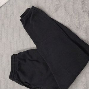 Black sweatpants